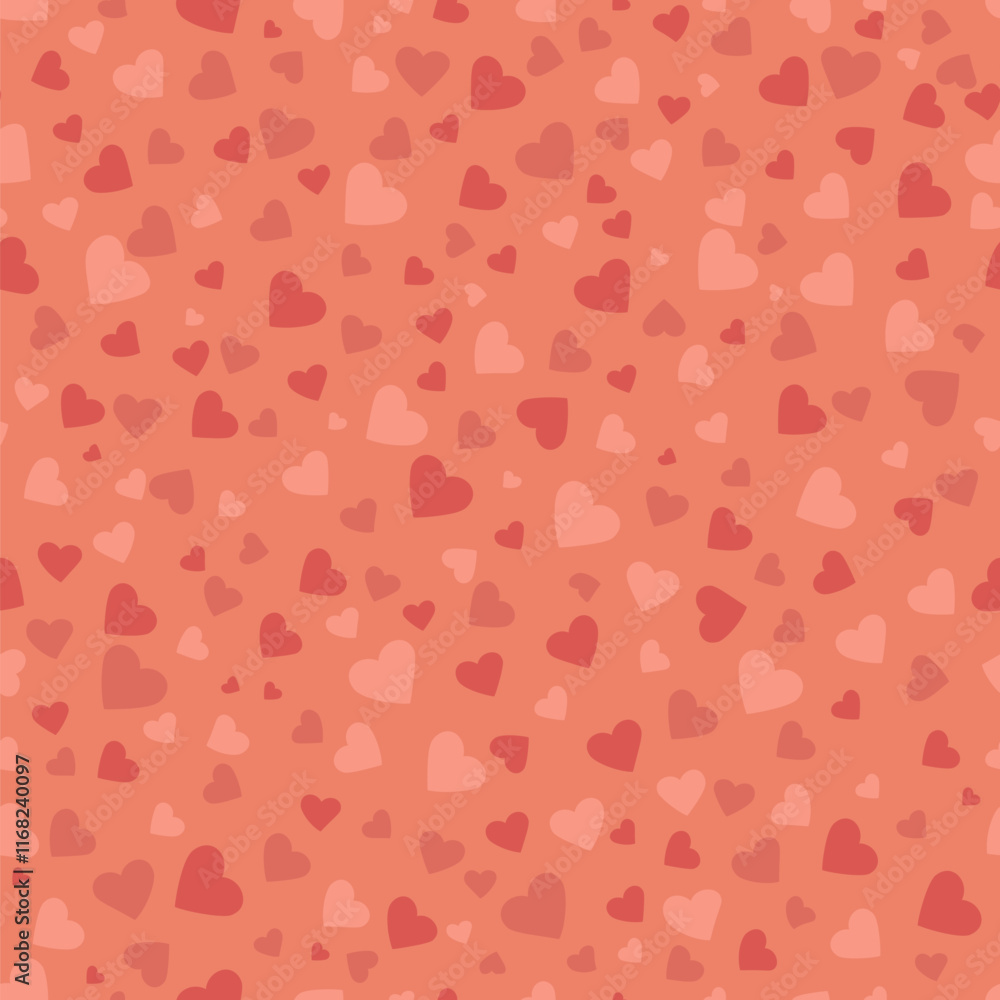small hearts. valentine card. wedding repetitive background. vector seamless pattern. terracotta fabric swatch. wrapping paper. design template for textile, home decor small hearts. valentine card. wedding repetitive background. vector seamless pattern. terracotta fabric swatch. wrapping paper. design template for textile, home decor