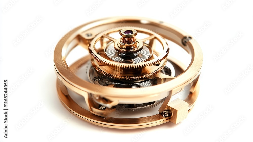 A close-up of a mechanical watch movement showcasing intricate gears and craftsmanship. A close-up of a mechanical watch movement showcasing intricate gears and craftsmanship.