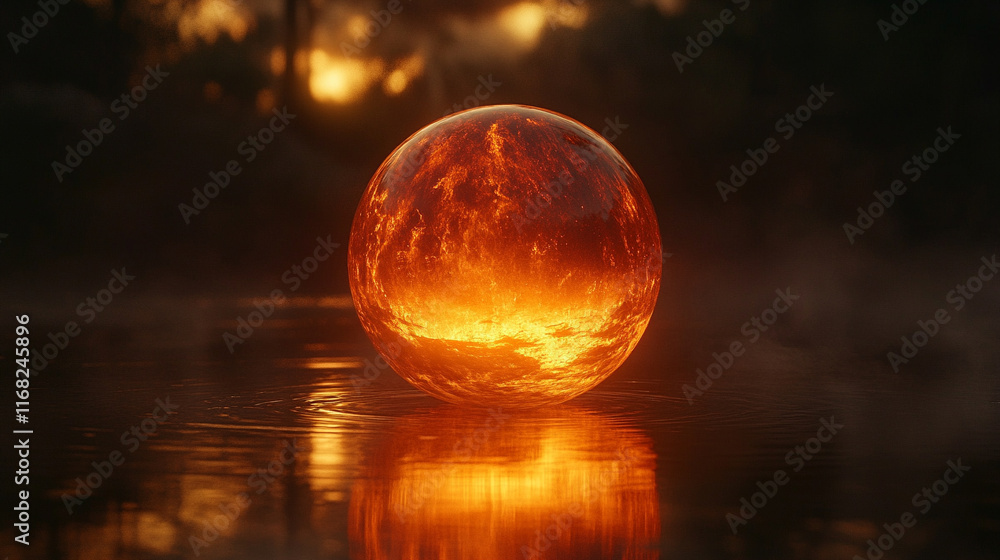 A single glowing orb floats in a dark void, symbolizing mystery, solitude, and the infinite, with space on the side to suggest the vast unknown and chaotic forces beyond its luminous presence
A single glowing orb floats in a dark void, symbolizing mystery, solitude, and the infinite, with space on the side to suggest the vast unknown and chaotic forces beyond its luminous presence