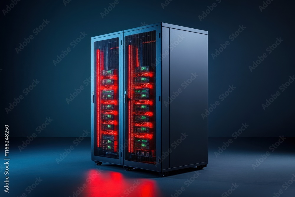High-Tech Data Center Powered by Cutting-Edge Technology for Optimal Performance and Reliability High-Tech Data Center Powered by Cutting-Edge Technology for Optimal Performance and Reliability