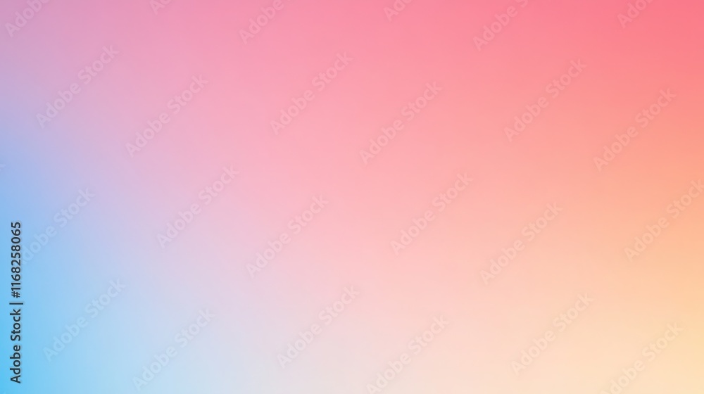 Soft gradient sky transitioning from warm orange to cool blue during sunset Soft gradient sky transitioning from warm orange to cool blue during sunset