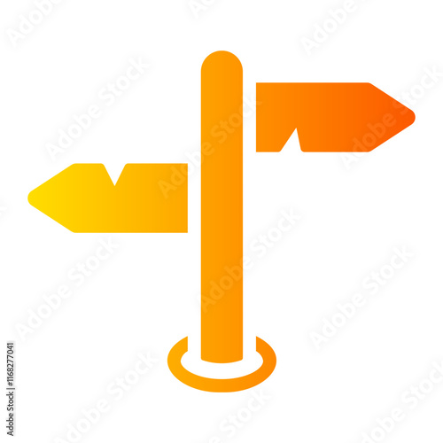 direction Gradient icon