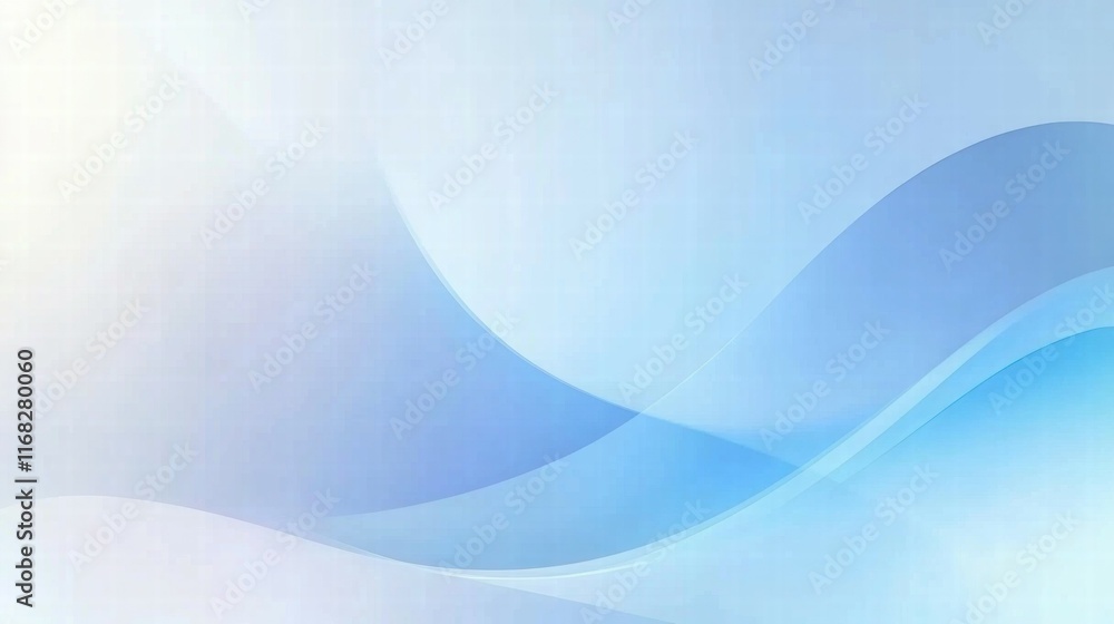 Abstract light blue background with smooth curves, ideal for presentations or digital designs. Abstract light blue background with smooth curves, ideal for presentations or digital designs.