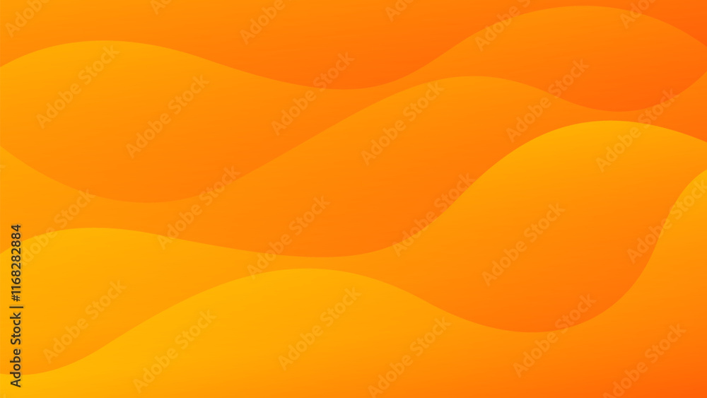 Orange wave background vector, fluid gradient shapes composition. Abstract dynamic wallpaper suitable for templates, sales banners, ads, events, websites, and pages Orange wave background vector, fluid gradient shapes composition. Abstract dynamic wallpaper suitable for templates, sales banners, ads, events, websites, and pages