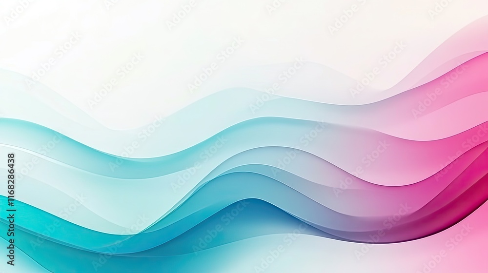 Abstract, futuristic liquid gradients in AI-inspired color palettes of teal and pink. Abstract, futuristic liquid gradients in AI-inspired color palettes of teal and pink.
