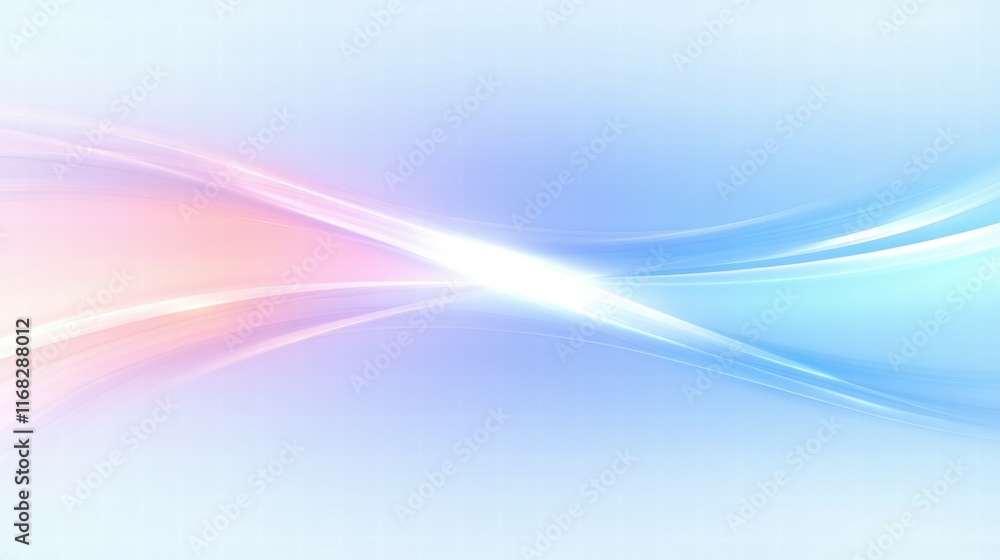 Abstract design featuring smooth curves in soft pink and blue hues, creating a calming effect. Abstract design featuring smooth curves in soft pink and blue hues, creating a calming effect.