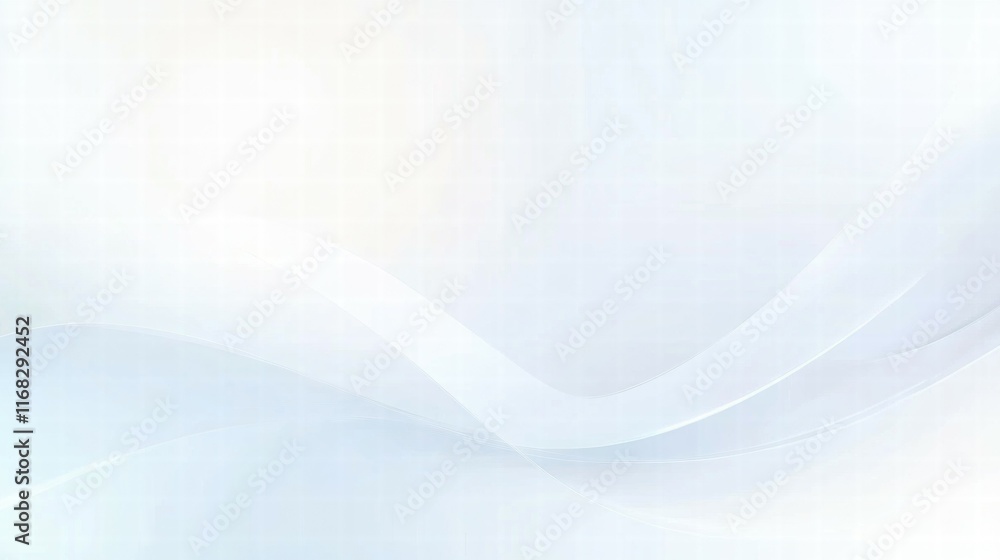 Obraz premium Soft, abstract background with gentle curves and a light color palette, suitable for presentations.