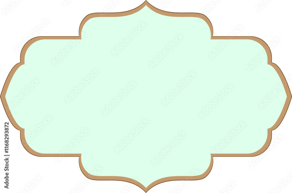 Fototapeta premium 전통 문양 프레임