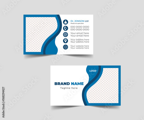 Smart business card template design