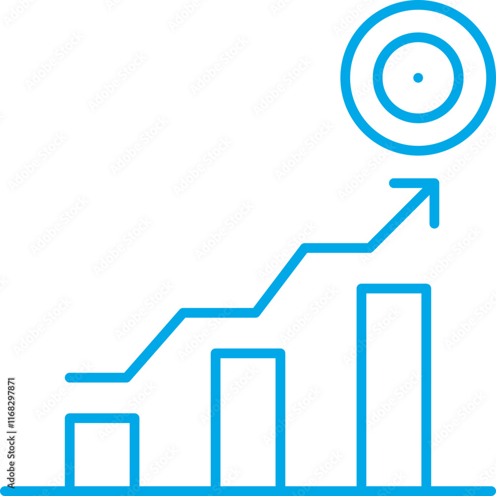 Successful Investment icon single vector illustration Successful Investment icon single vector illustration
