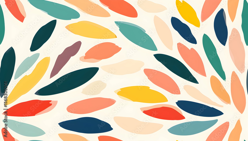 Abstract Colorful Shapes Background Illustration Abstract Colorful Shapes Background Illustration