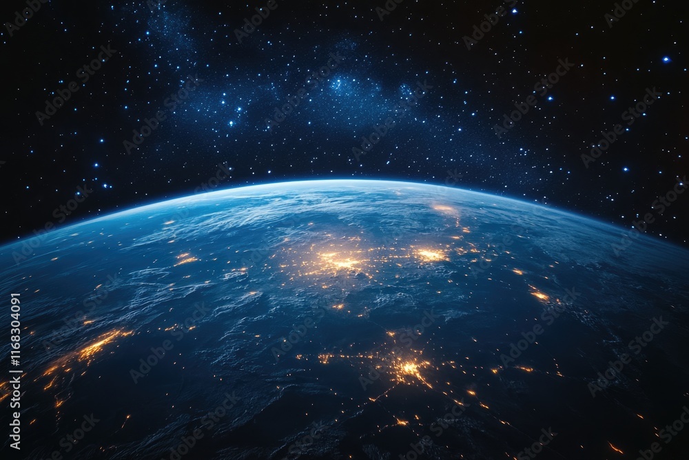 Fototapeta premium Outer space background