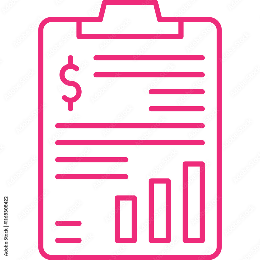 Marketing Budget icon single vector illustration Marketing Budget icon single vector illustration