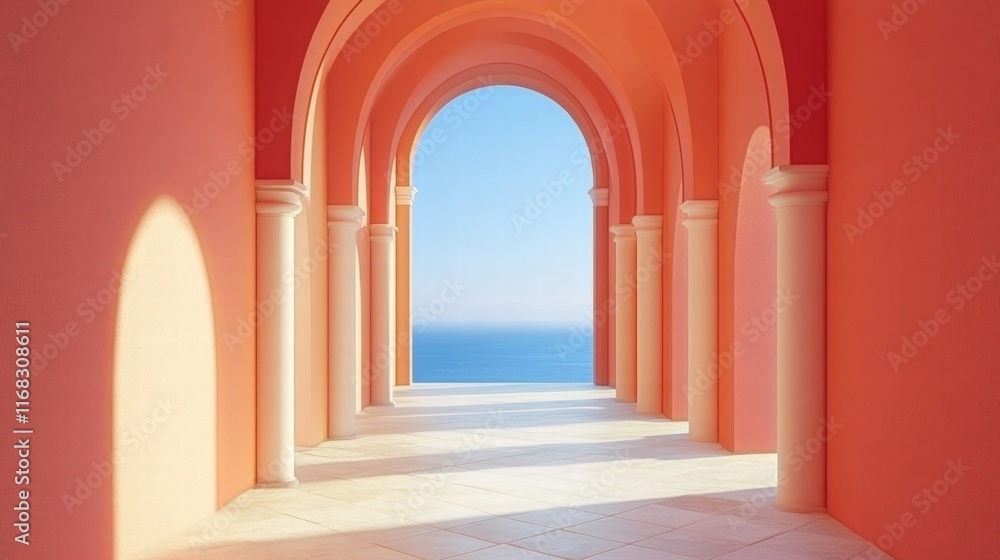 Archway to the Ocean Coral Architecture and Tranquility Archway to the Ocean Coral Architecture and Tranquility