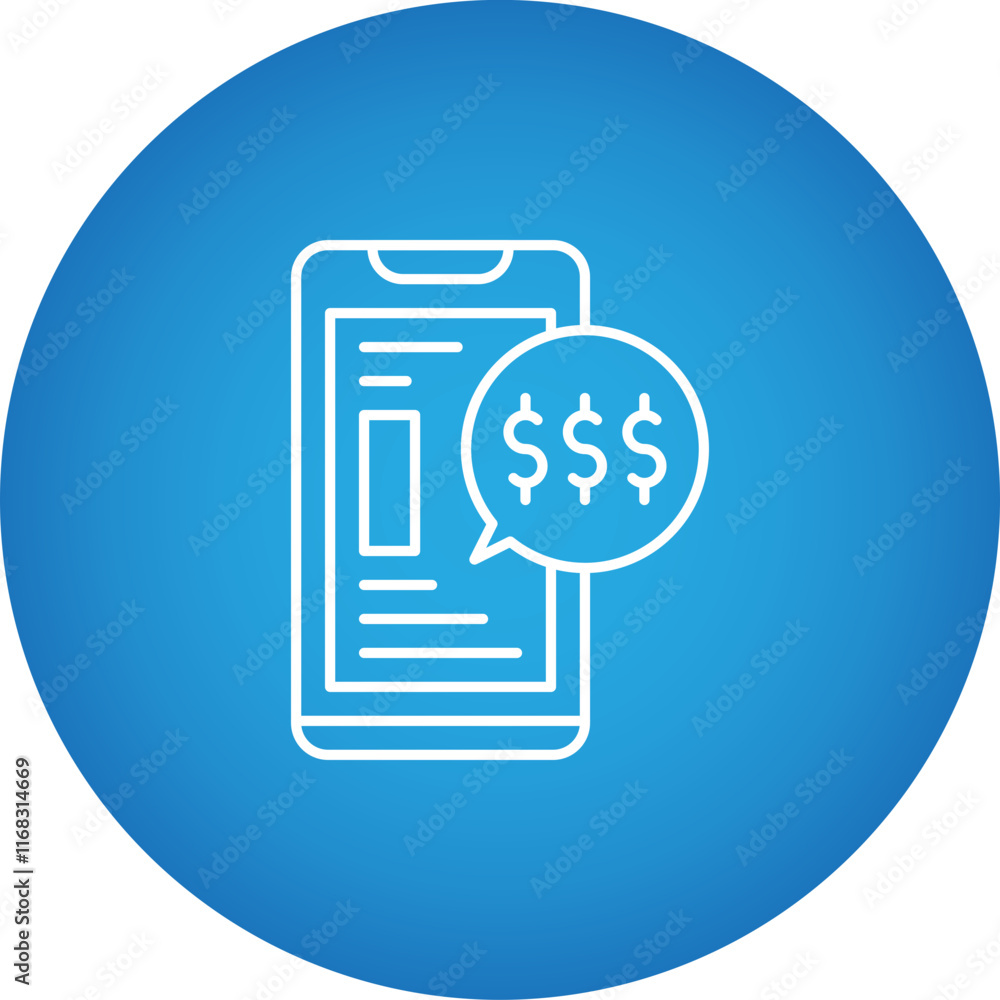 Check Balances icon single vector illustration