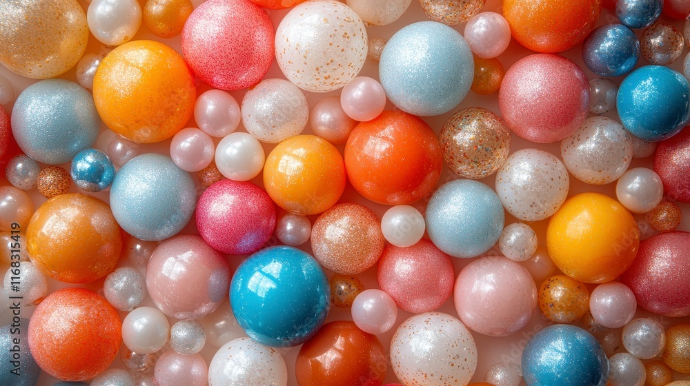 Colorful pastel spheres background texture. Colorful pastel spheres background texture.