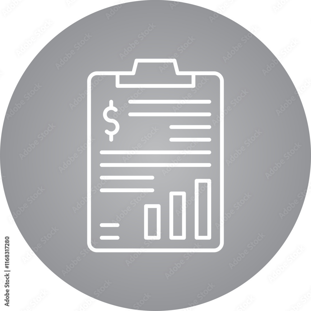 Marketing Budget icon single vector illustration Marketing Budget icon single vector illustration
