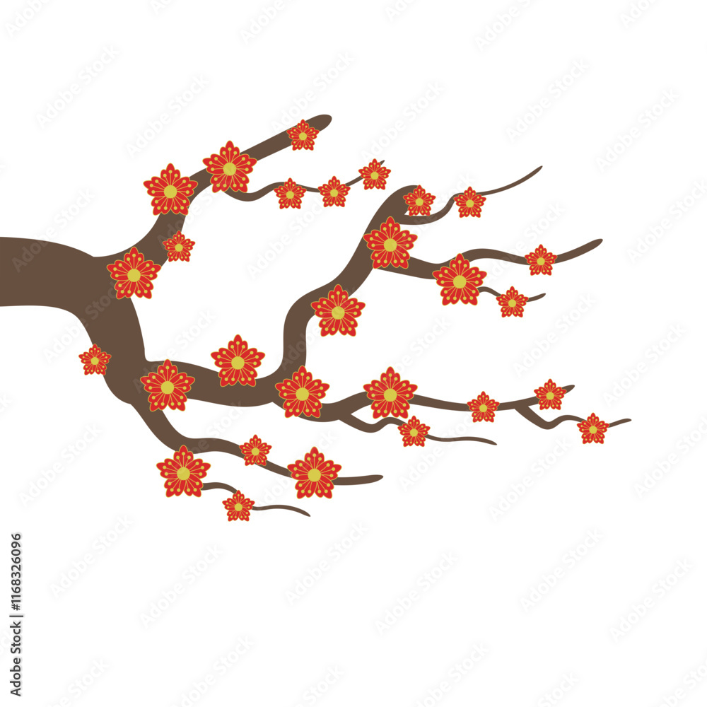 Obraz premium Chinese Blossom Twig