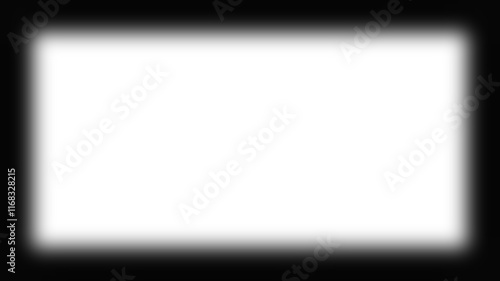 Transparent background vignette edges (weak blur)