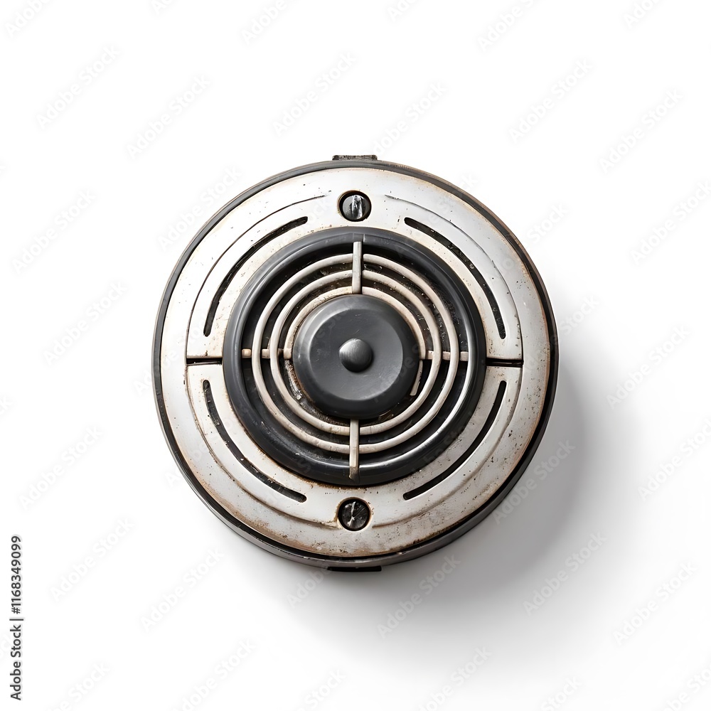 Buzzer isolated on a white background Buzzer isolated on a white background