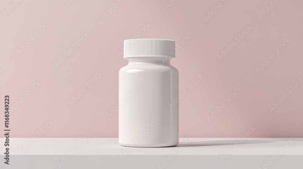 Blank medicine product mockup Blank medicine product mockup
