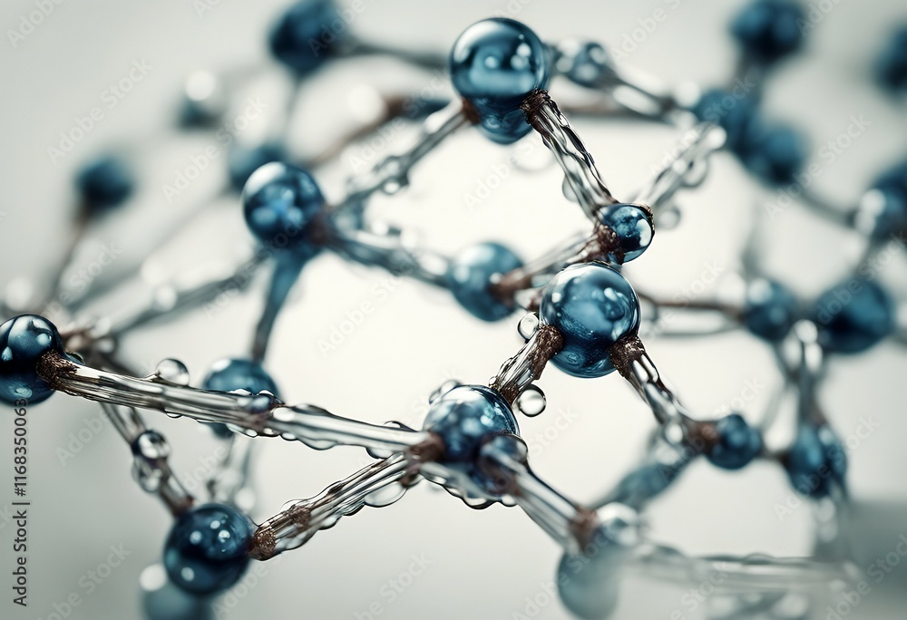 droplet background white water close structure molecular closeup droplet background white water close structure molecular closeup