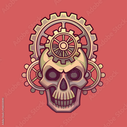 teschio steampunk 06