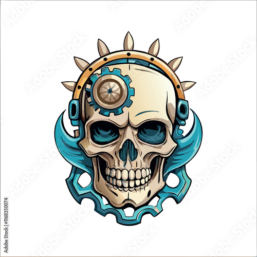 teschio steampunk 04