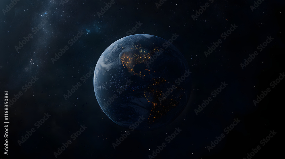 Obraz premium earth in space