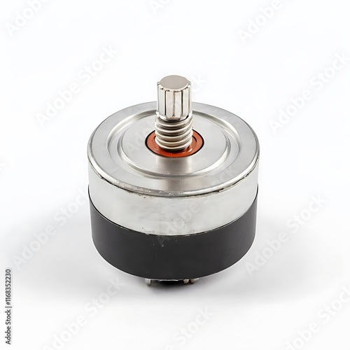 Thyristor (SCR) isolated on a white background photo