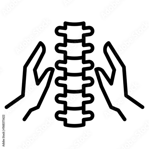 chiropractic single icon