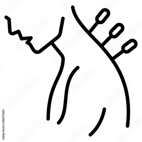 acupuncture single icon