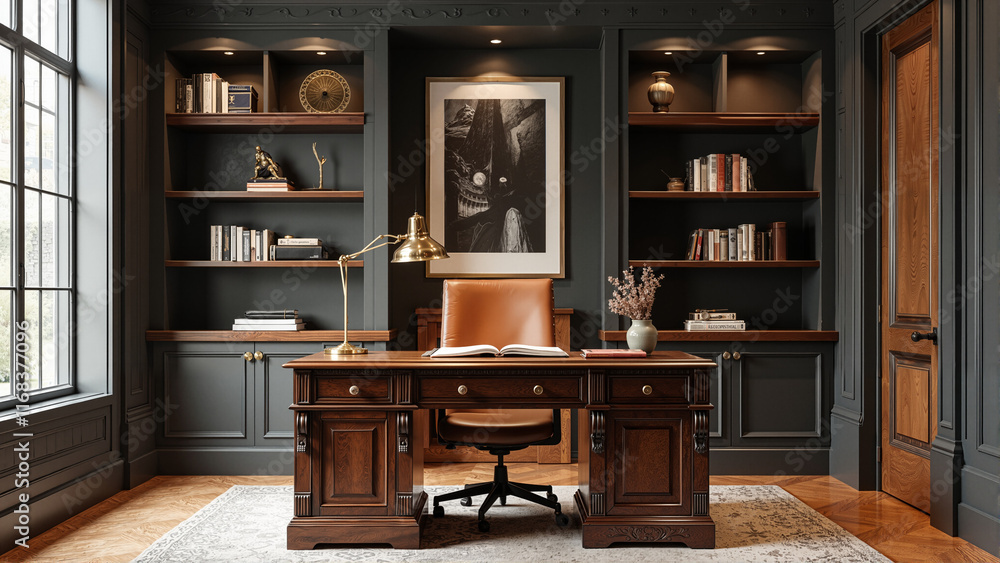 Timeless Elegance: Create a Classic and Sophisticated Home Office for Productivity and Style Timeless Elegance: Create a Classic and Sophisticated Home Office for Productivity and Style