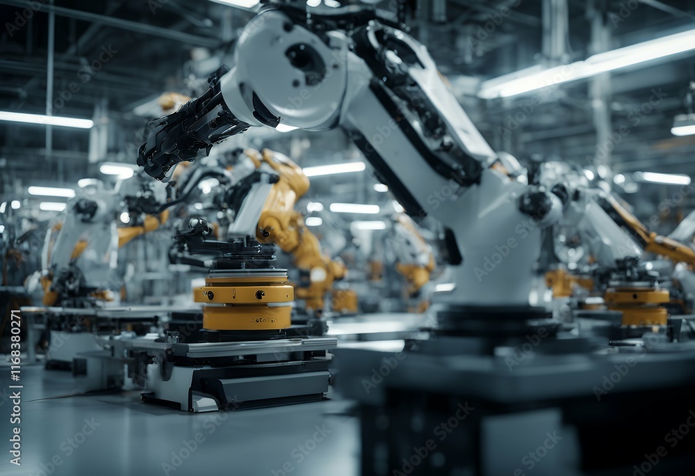 manufacturing high automated car line view front robot factory tec assembly arm digitalization manufacturing high automated car line view front robot factory tec assembly arm digitalization
