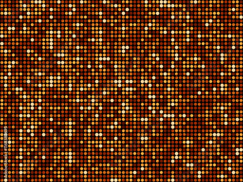 ミラータイル9橙