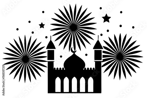 illustration of a mosque