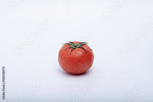 Fresh vegetables for cooking or eating raw photographed against a light background