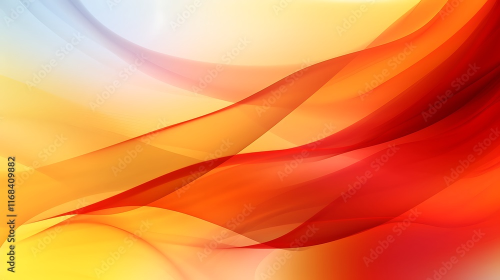 Abstract Orange Yellow Red Wave Background Design Abstract Orange Yellow Red Wave Background Design