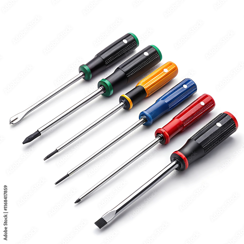 Professional, Tools with Vibrant ,Colorful Handles Professional, Tools with Vibrant ,Colorful Handles