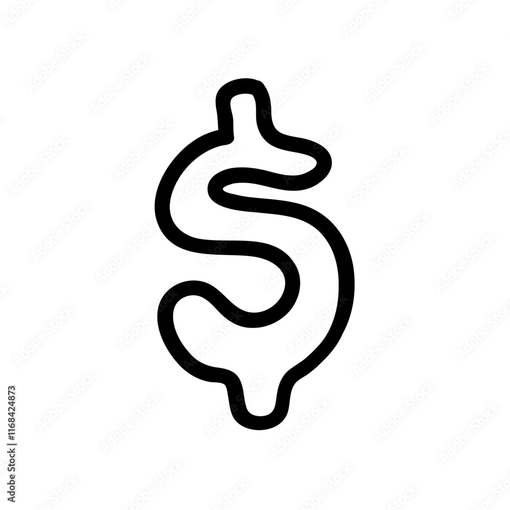 Obraz premium dollar sign