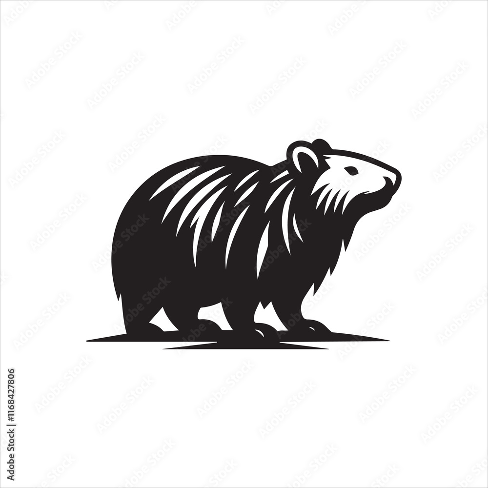 Obraz premium illustration of a rat