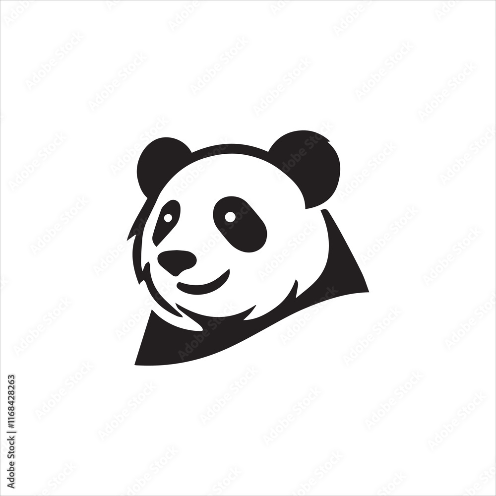 Fototapeta premium panda with a background