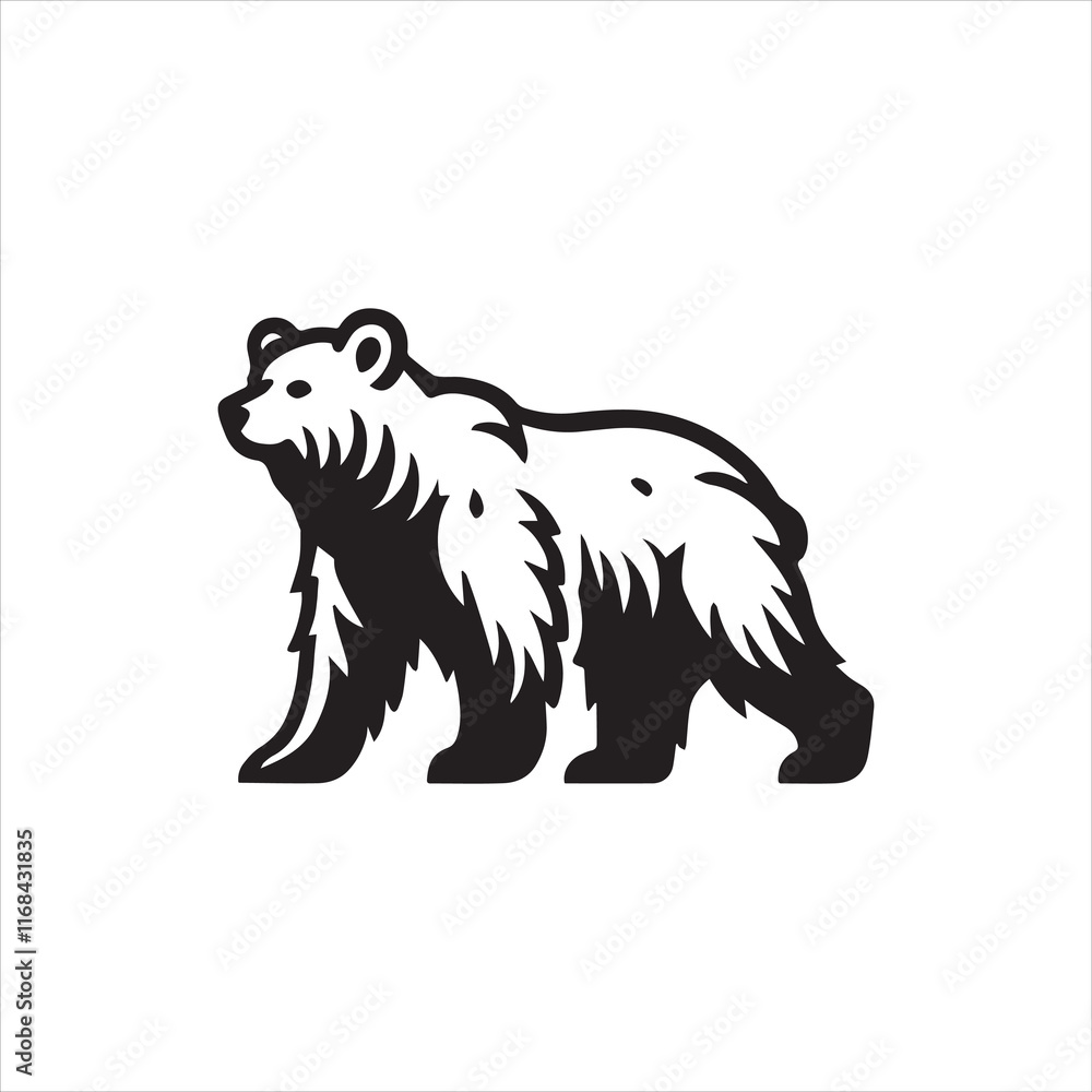 Obraz premium illustration of a bear