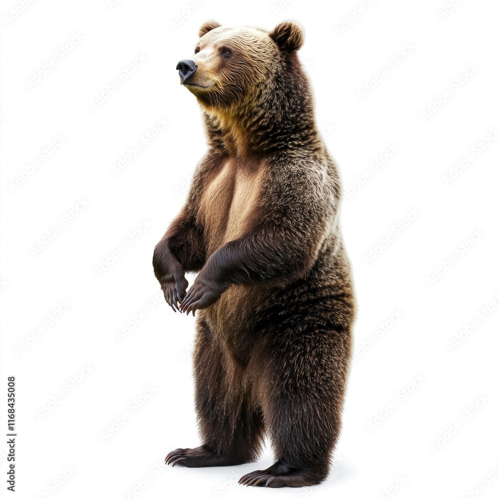 Fototapeta premium Brown bear standing