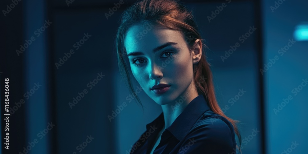 Crisp Portrait of a Woman Crisp Portrait of a Woman