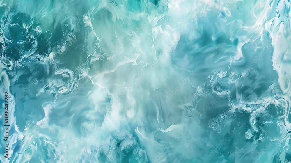 Obraz premium aqua marine seamless pattern wallpaper