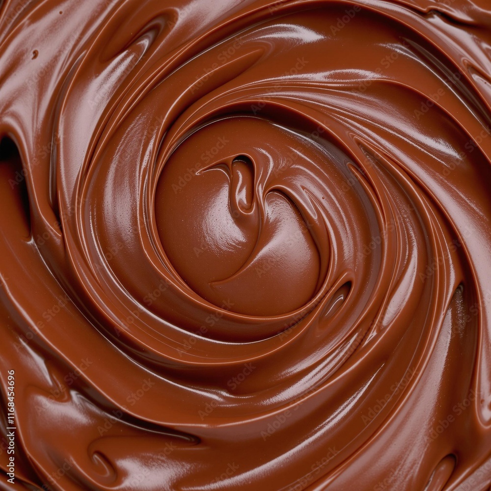 Close-Up Texture of Whipped Ganache, Glossy Chocolate Mousse, Mocha Mousse Color 2025 Close-Up Texture of Whipped Ganache, Glossy Chocolate Mousse, Mocha Mousse Color 2025