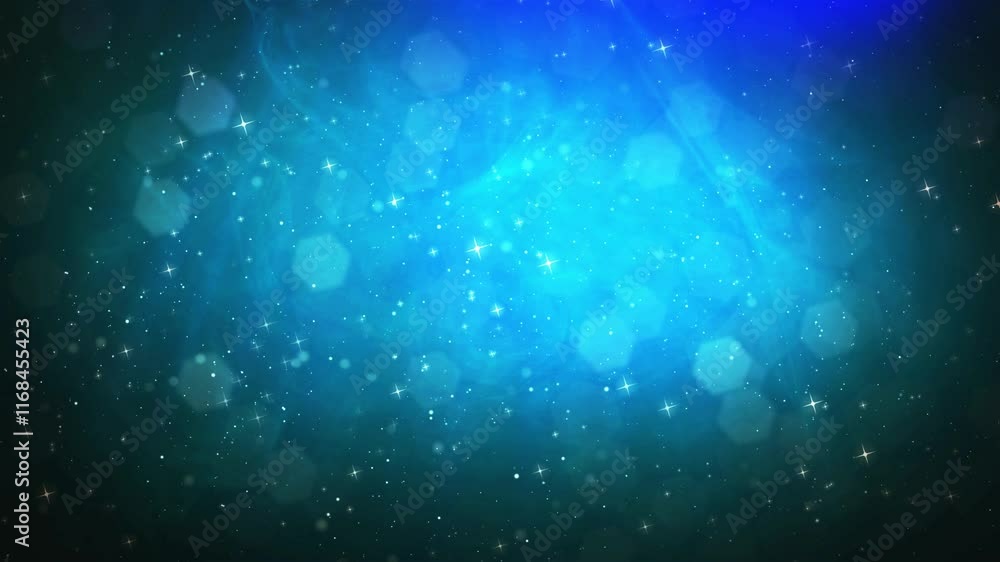 Animated background of glowing particles similar to glitter Animated background of glowing particles similar to glitter
