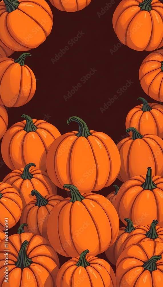 Pumpkin Background for Autumn Season Pumpkin Background for Autumn Season