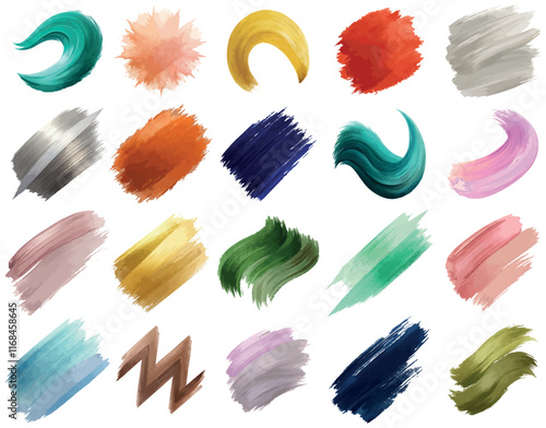 Dynamic Palette of Bold Strokes